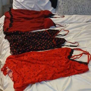 Secret Treasures Red and Black Intimates Set
